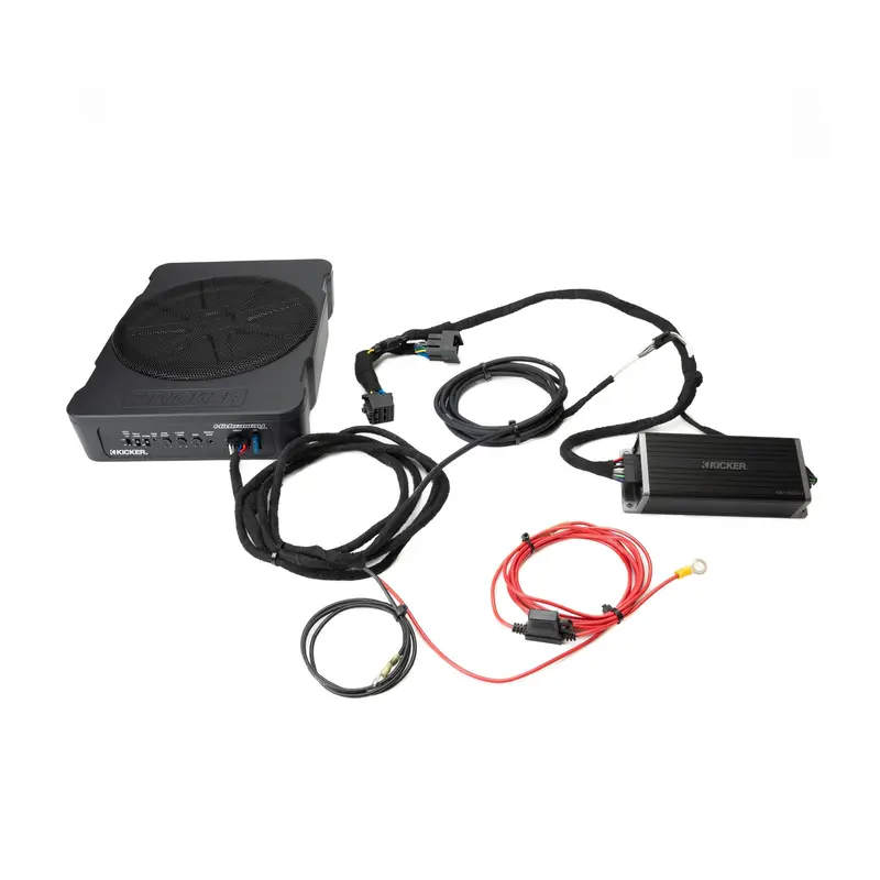 Kicker Plug & Play 200.4 Key Amp & Hideaway Sub Bundle 2 & 4-Door (Non B&O System) | '21- Current Ford Bronco 1