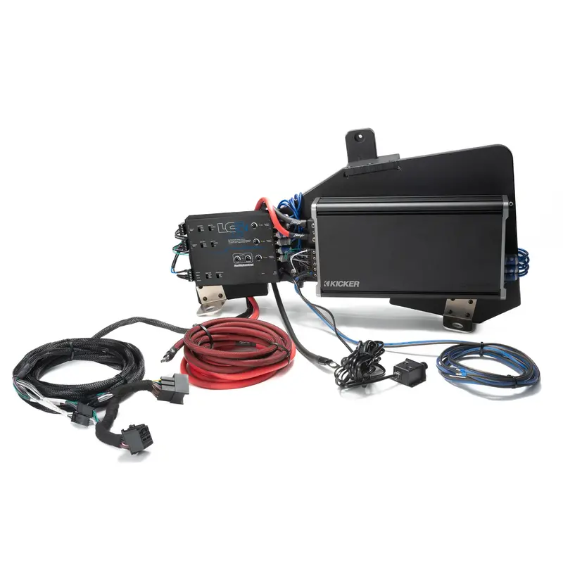 Kicker Plug & Play Amp Kit Bundle Upgrade 2 & 4-Door (Non B&O System) | '21 - Current Ford Bronco 1
