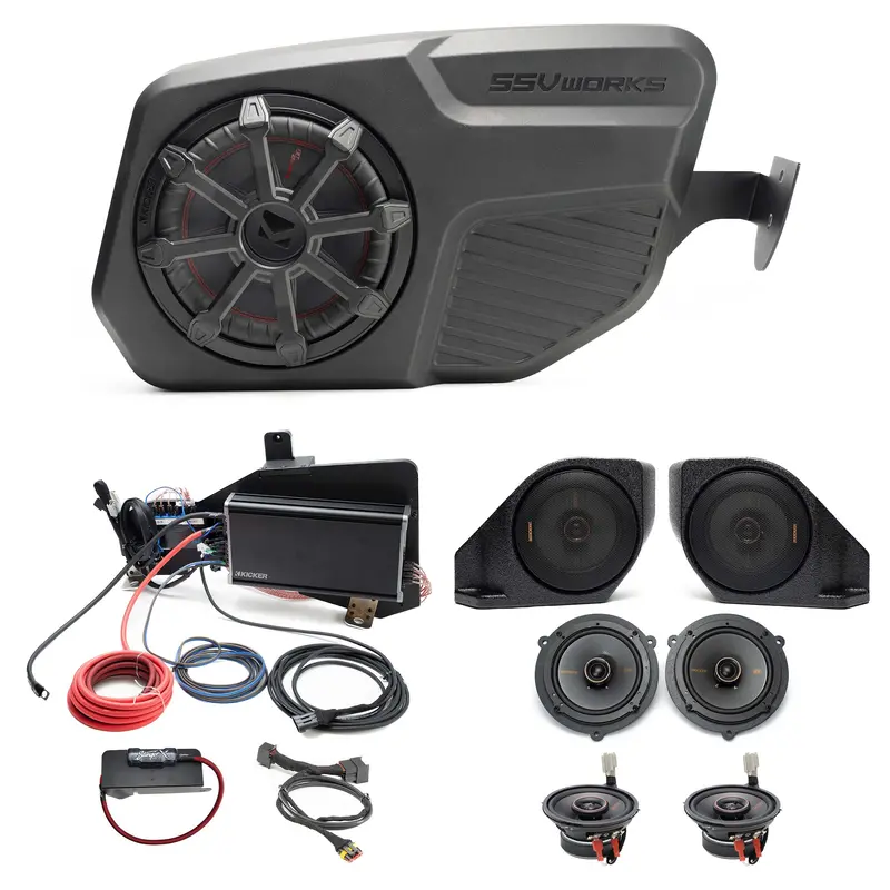 Kicker Plug & Play Full System Bundle Upgrade 2 & 4-Door (B&O System) | '21- Current Ford Bronco 1