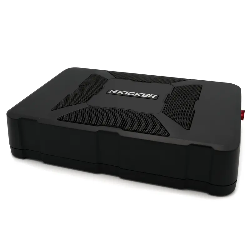Kicker Plug & Play Hideaway Powered 8" Subwoofer Bundle Upgrade | '20- Current Jt Gladiator 1