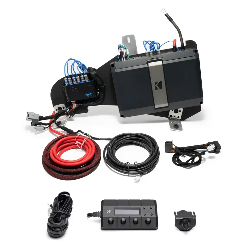 Kicker Plug & Play Lx (7-Ch) Amp Kit Bundle Upgrade 4 Door (B&O System) | '21 - Current Ford Bronco 1