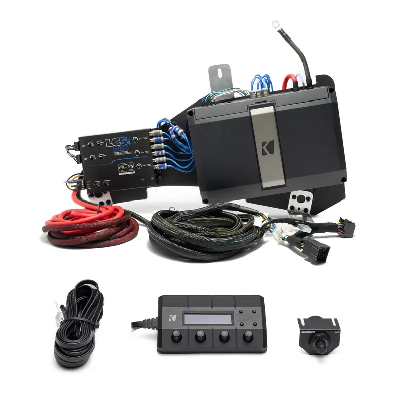 Kicker Plug & Play Lx (7-Ch) Amp Kit Bundle Upgrade 4 Door (Non-B&O System) | '21 - Current Ford Bronco 1