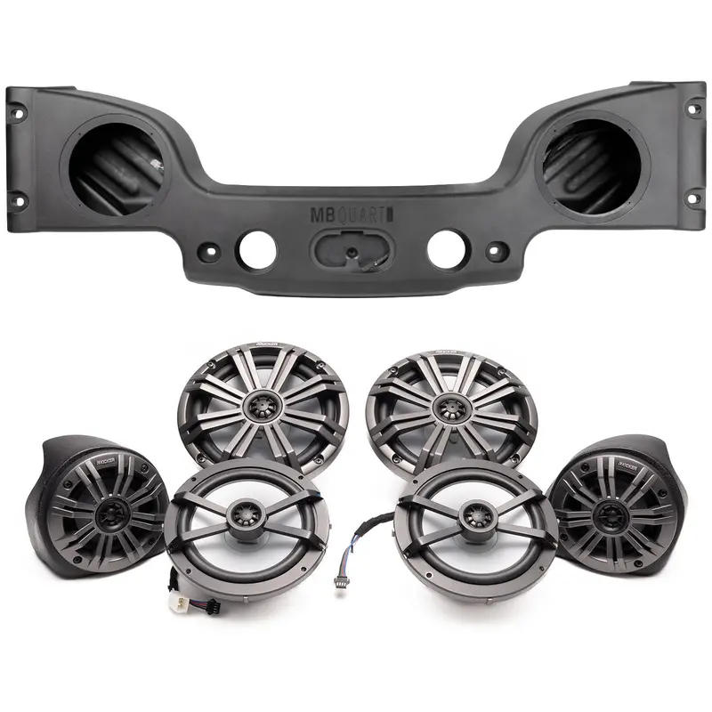 Kicker Plug & Play Marine Speaker Bundle | '07- '18 Jeep Jk Wrangler 1