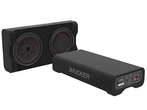 Kicker Powered Down-Firing 10" Enclosure Upgrade | '07-'18 Jk Wrangler/ '18-'26 Jl Wrangler 1