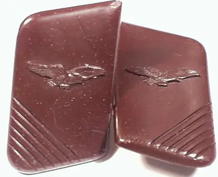 Kilgore Captain Gun Grips Burgundy Maroon Or Brown 1