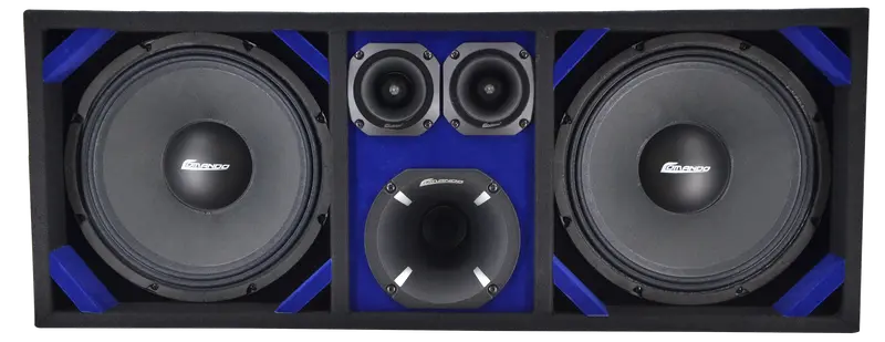 Ktpon-212Black | Kitipon Double 12’’ Black-Blue 1