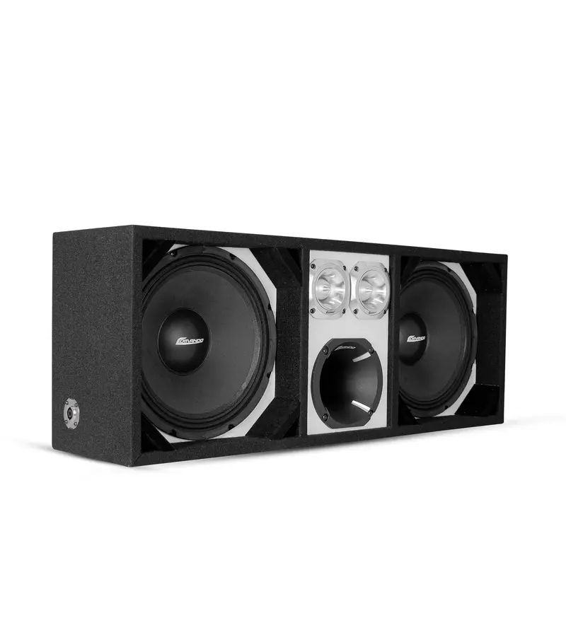 Ktpon-212White / Dual 12" White/Black 1