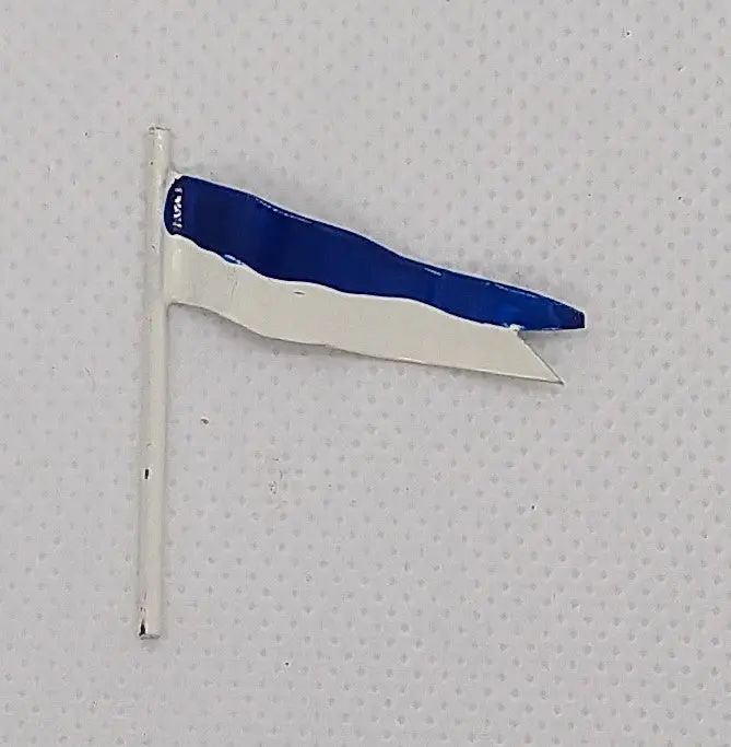Large Painted Pennant Flag : Boat 1-1/8" X 1" 1