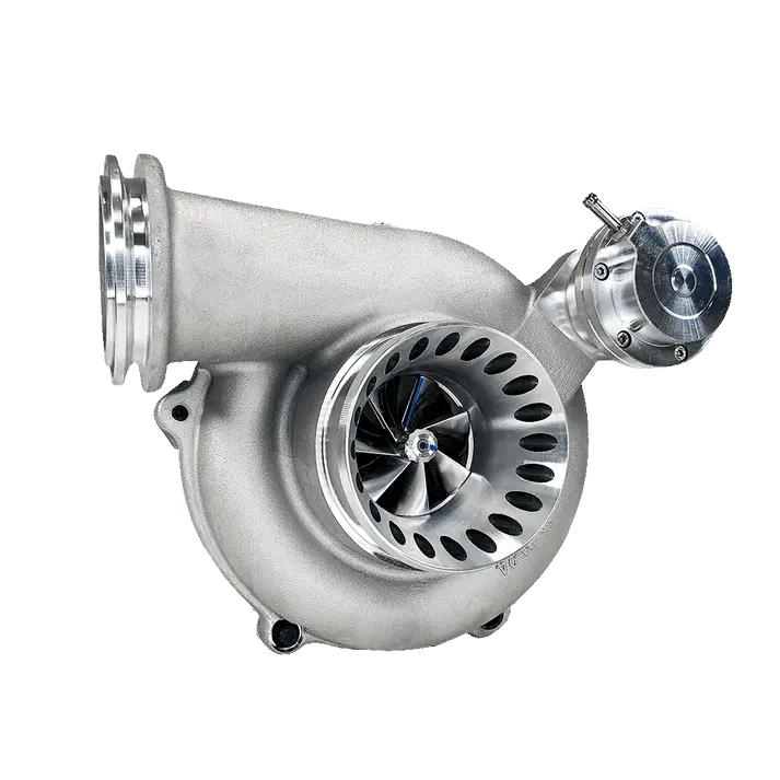 Late 1999.5-2003 Powerstroke 7.3L Kc38r Tiger Turbo Stage 2 Dual Ball Bearing Turbocharger (300242) 1