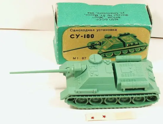 Leha Russian Plastic Military Tank Truck 1