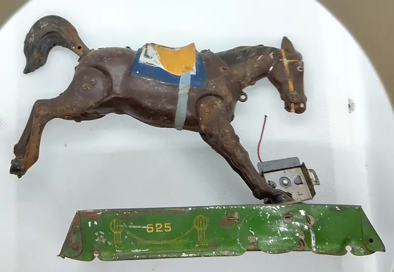 Lehmann Bucking Broncho Parts Toy Piece. Antique Toy Early 1900'S 1