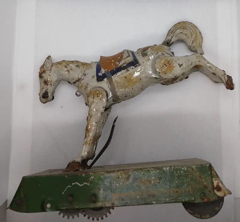 Lehmann Bucking Broncho Parts Toy Piece. Antique Toy Early 1900'S 1