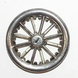 Lehmann Bus Rear Wheel 1-1/2" Vintage Tin Wheel : 1