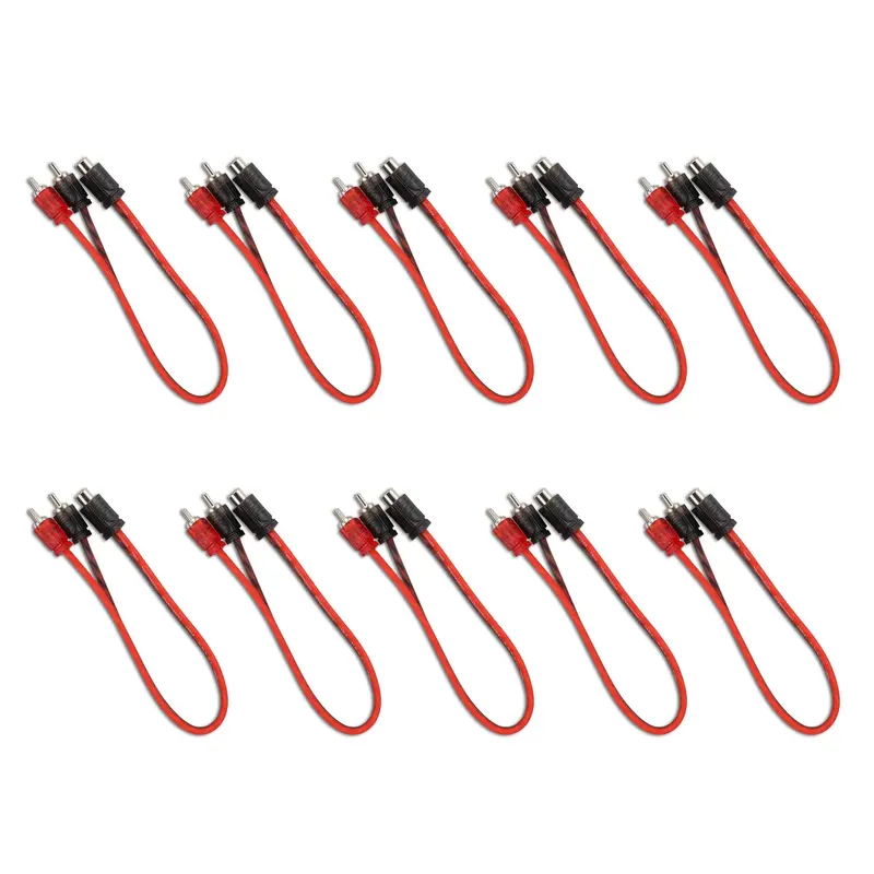 Level 1 Rca 100% Copper Ofc Y Connector – 1 Female / 2 Male - 10-Pack 1