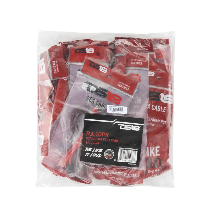 Level 2 Rca 100% Copper Ofc 3 Feet - Pack 10 Pieces 2