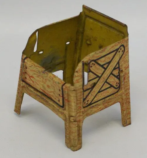 Li'l Abner Band Daisy Mai Chair. Tin Litho. 1