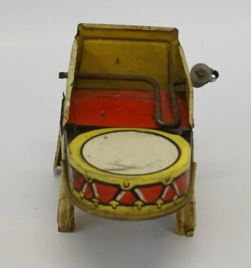 Lil Abner Band Granpa Chair With Drum. Tin Litho. 1