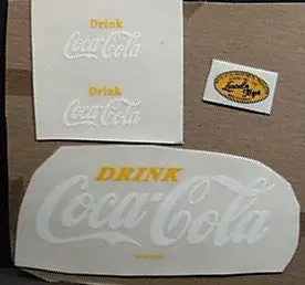 Lincoln Coca-Cola Decal Set 1