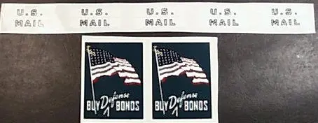 Lincoln U.S. Mail Truck Decals. 1
