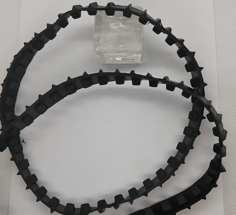 Linemar Robotrac Bulldozer Replacement Track.  1/2"X 15" 1