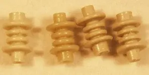Lionel Gg1 Set Of 4 Hard Rubber Insulators 1