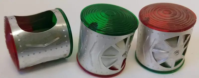 Lionel Rotating Beacon Tops X 3 1