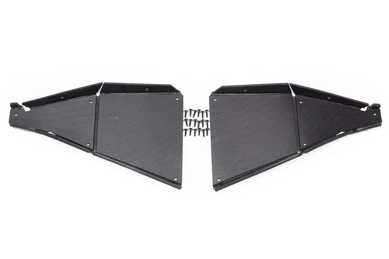 Long Travel Front A-Arm Skid Plates For Polaris Rzr Pro Xp 1