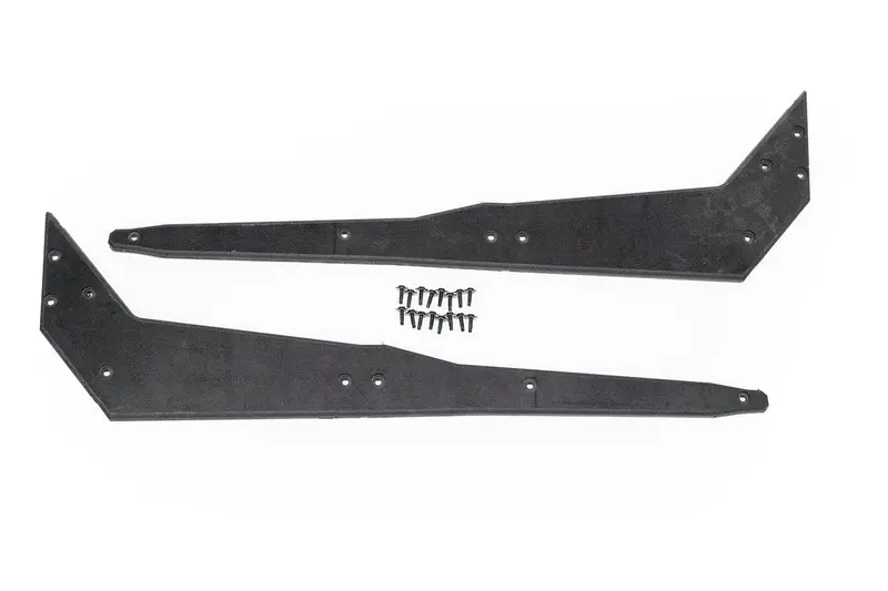 Long Travel Trailing Arm Skid Plates For Polaris Rzr Pro Xp 1