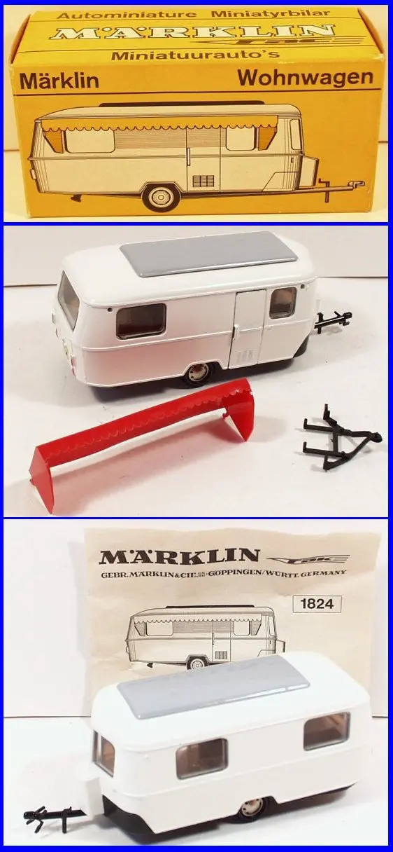 Marklin #1824 Travel Trailer Caravan 1