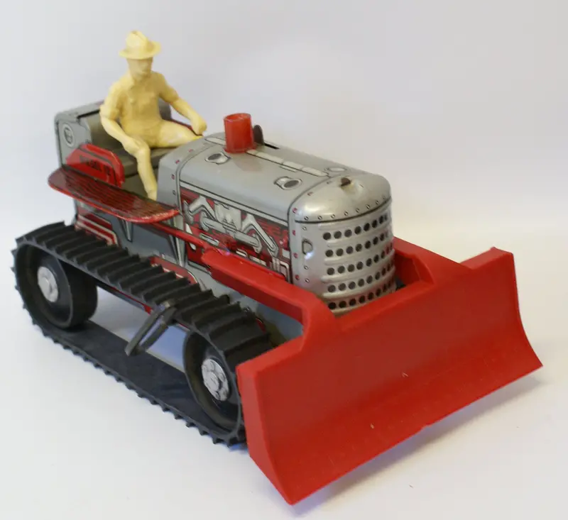 Marx #12 Diesel Track 1 X 17.5" Track. Flat With No Inner V Cleat 1