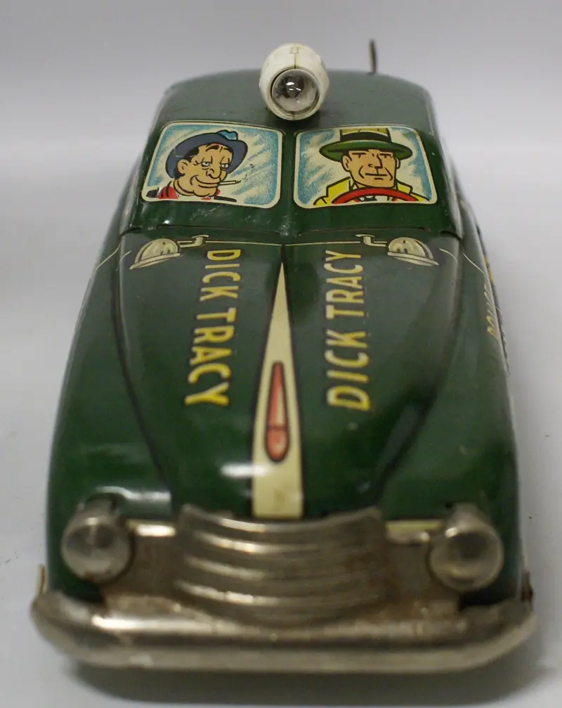 Marx Dick Tracy Squad Car Siren Light Top Light White 1