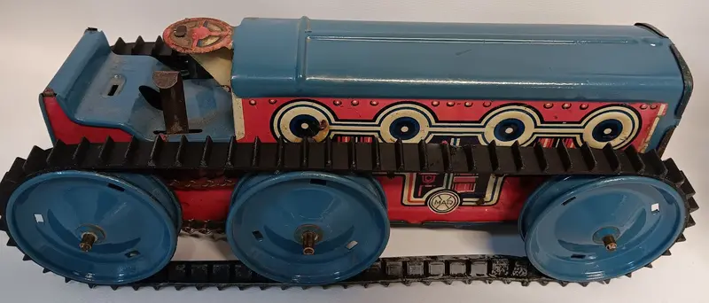 Marx Early 6 Wheel Tractor Track 1/2"  X 26"  Marx Tractors 1