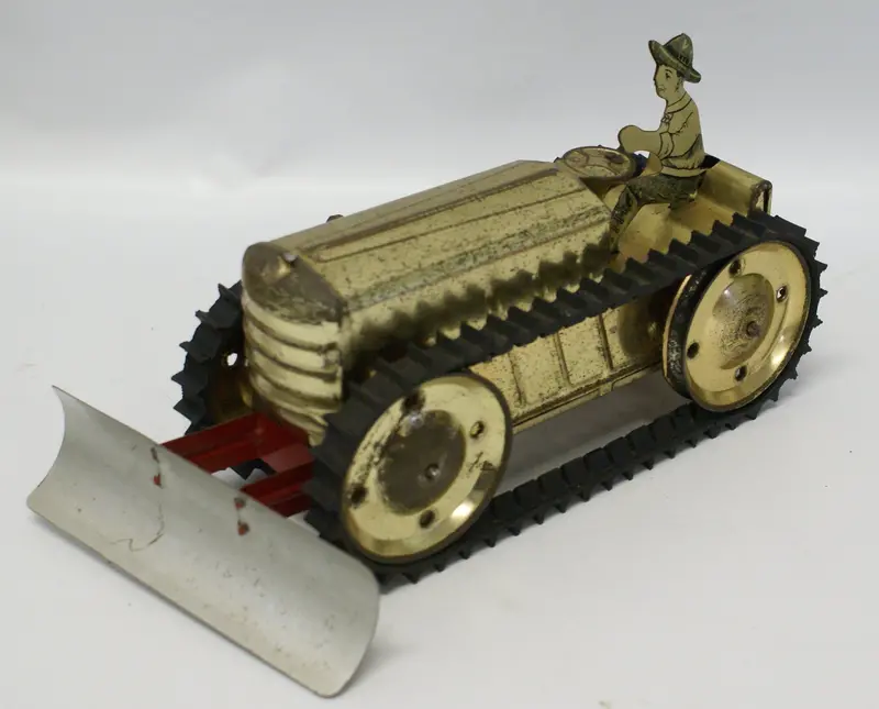 Marx Early Aluminum Climbing Tractor Caterpillar Tracks 1/2" V X 19" (Pair) 1