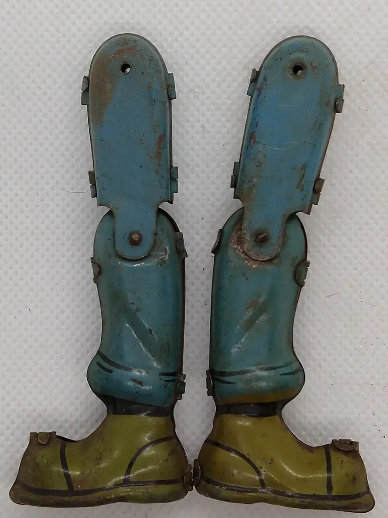 Marx Goofy The Gardener Original Goofy Legs Pair.  3-1/2" Long 1
