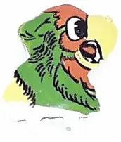Marx Popeye Parrot : Parrot Cage 1