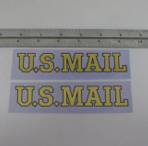 Marx Pressed Steel Tin Toy Truck Us Mail Decal 1