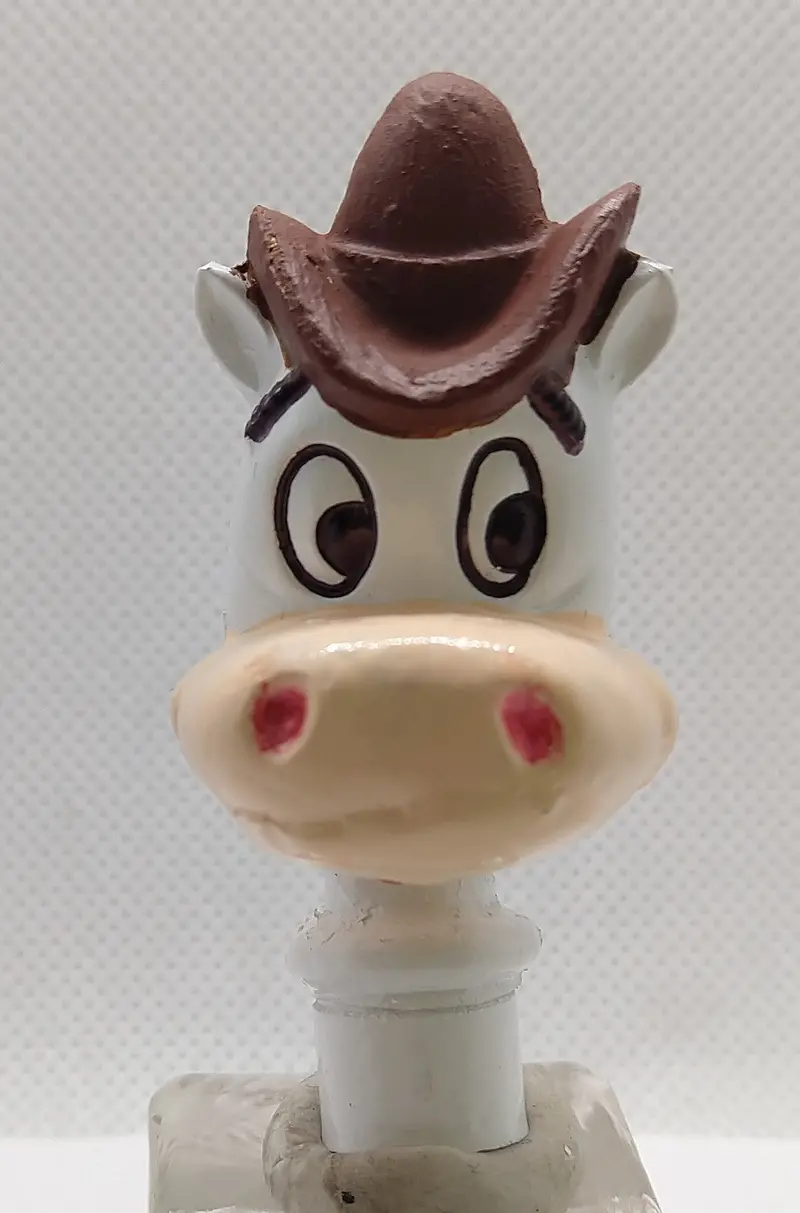 Marx Quick Draw Mcgraw Replacement Head. Huckleberry Car 1962 1