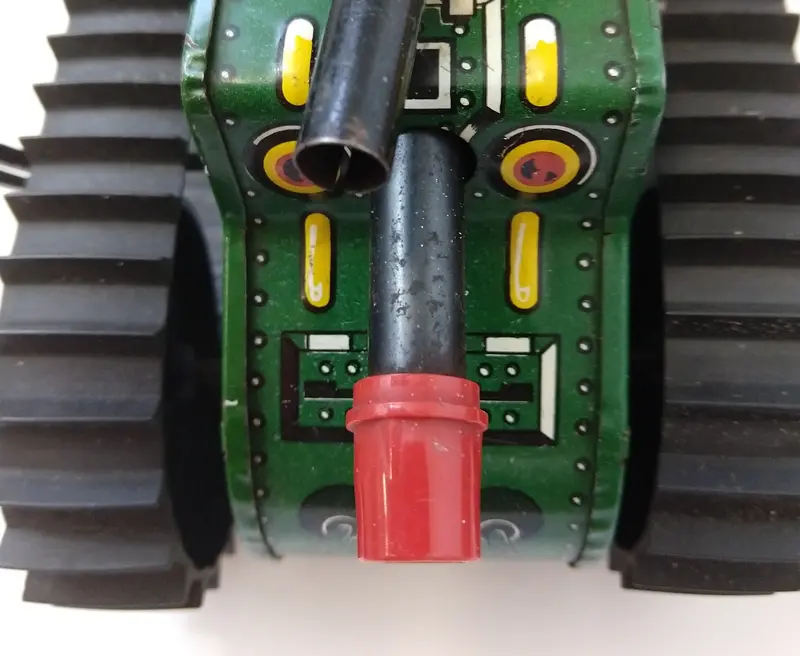 Marx Tank Canon Muzzle Cap. Marx E-12 1