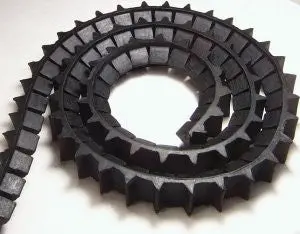 Marx Toy Tractor Early Reversible 6 Wheel Construction Replacement Track. 26" X 1/2" 1