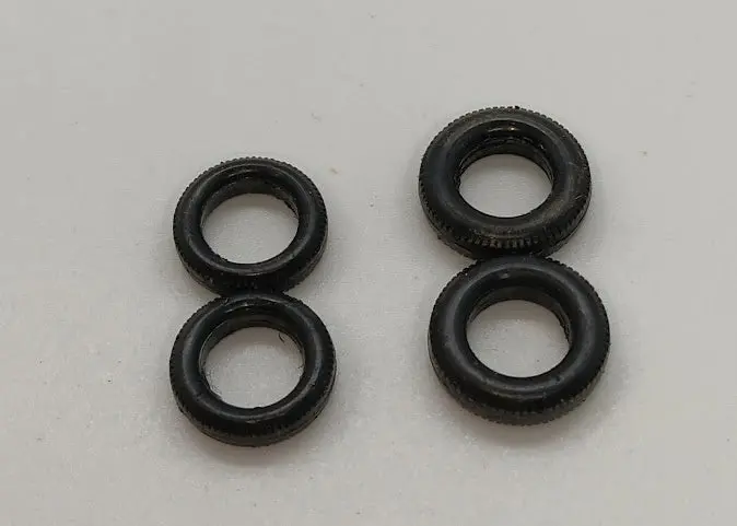 Matchbox Lotus 52 Brm Racing Car Replacement Tires Set Of Four 1