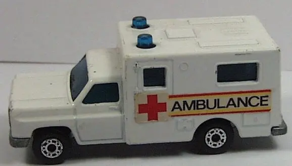 Matchbox Superfast #41F Ambulance B3407 1