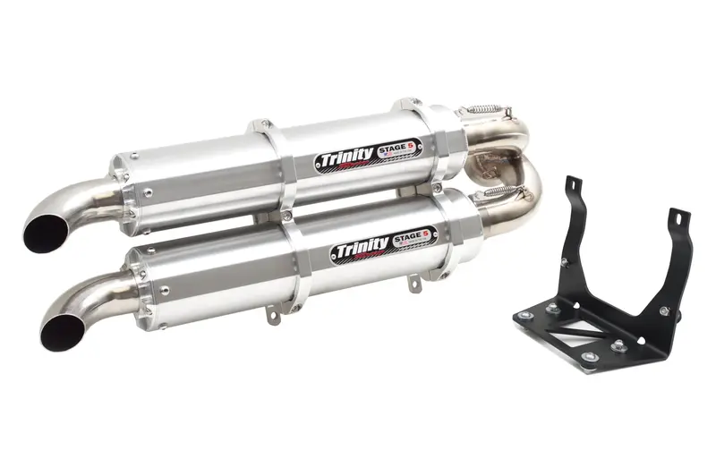 Maverick X3-Trinity Exhaust- Slip On / Full System / Center Exit 1