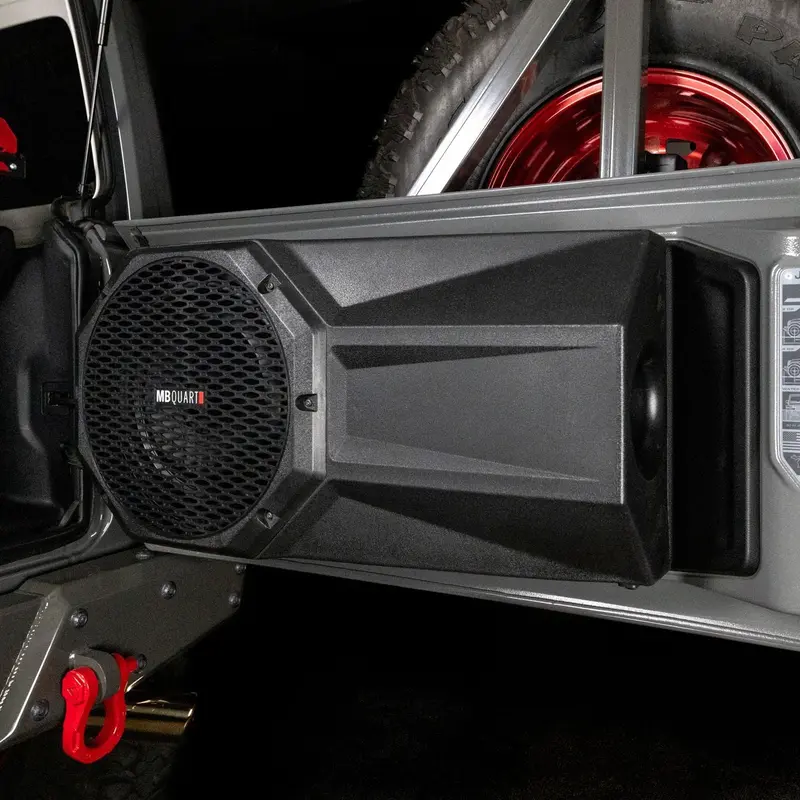 Mb Quart 400 Watt Tailgate 12" Subwoofer System (Mbqjl-302) I '07-'18 Jeep Jk Wrangler/ '18-'26 Jeep Jl Wrangler 1
