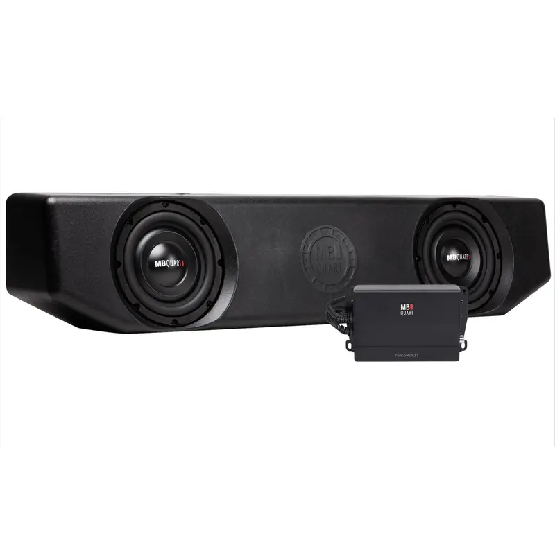 Mb Quart 400 Watt Two Subwoofer System (Mbqjt-Suba-1) I '20-'26 Jeep Jt Gladiator 1