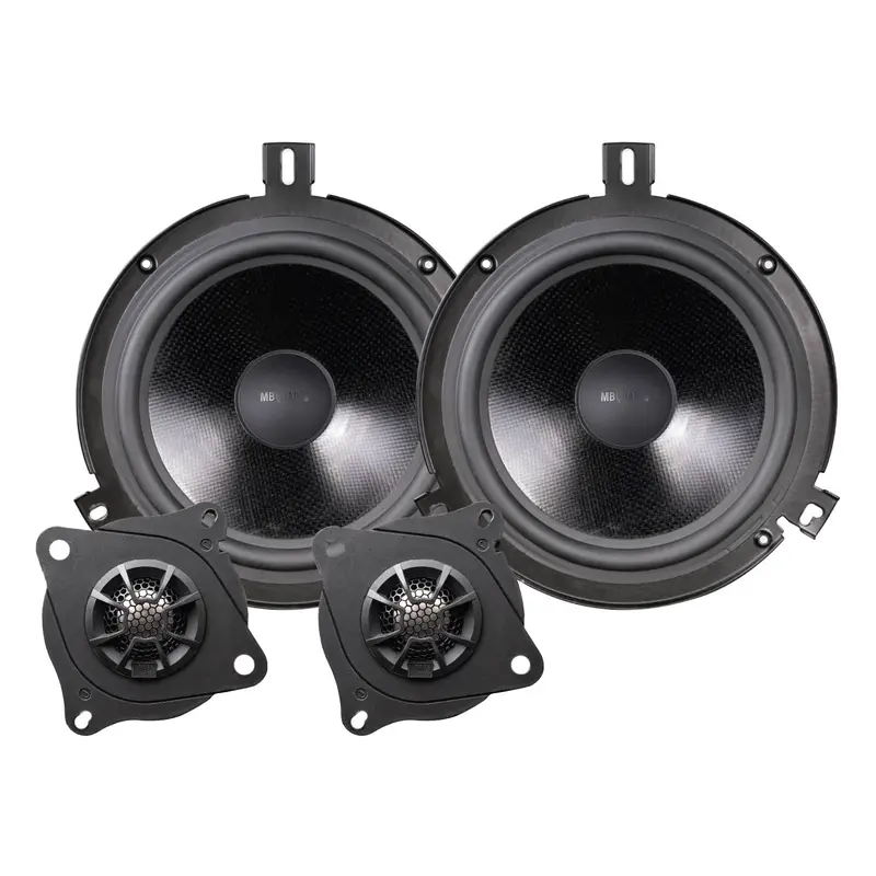 Mb Quart 6.5" Jeep Tuned Convertible Speakers Upgrade (Js1-216Jk) I '07-'18 Jeep Jk Wrangler 1