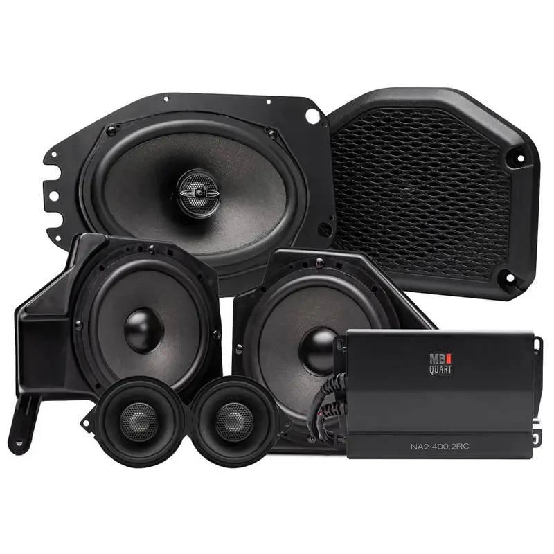 Mb Quart 800/ 1200 Watt Stage 4/ 6 Tuned Six Speakers System Upgrade I '18-'26 Jl Wrangler/ '20-'26 Jt Gladiator 1
