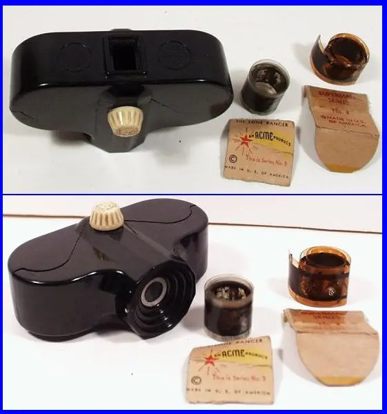 Mechanical Viewmaster Includes Superman & Lone Ranger 1