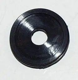 Mechanized Robby Robot :  Large Rubber Wheel 3/4" X 1/8" 1