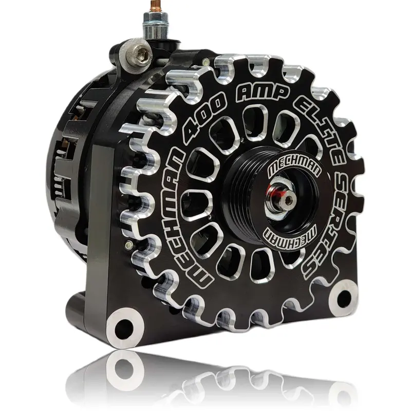 Mechman 400 Amp High Output Alternator For Gm Truck / Suv 19-23 With Oem Stretch Belt 1