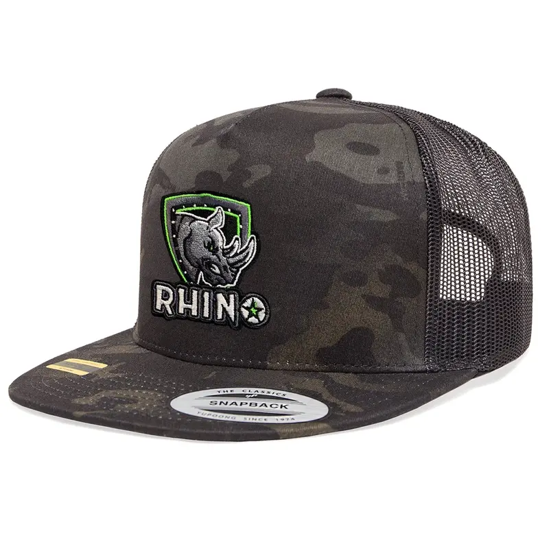 Mesh Snapback - Flat Bill 1